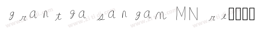 grantha sangam MN re字体转换